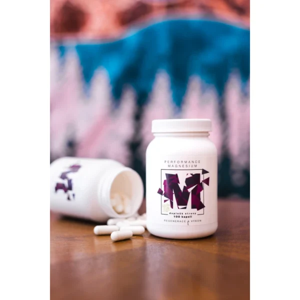 BrainMax Performance Magnesium®, 1000 mg, Hořčík 200 mg + Vitamín B6 P5P, 100 vegan kapslí - Obrázek 4