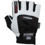 Rukavice Fitness – 1 pár, L – bílo-černé