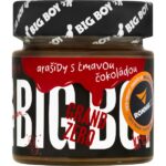 Arašídový krém Grand Zero – 250 g, slaný karamel