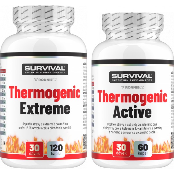 Thermogenic Extreme + Thermogenic Active zdarma Thermogenic Extreme + Thermogenic Active zdarma