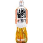 Carnifresh – 850 ml, jahoda-máta (bez kofeinu, sycený)