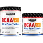 BCAA 4:1:1 Ultra Pure Tablets – akce 400 tbl + 250 tbl zdarma