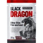 Black Dragon Ultra Stim Pre-workout – sáček (20 g) – 20 g, ostružina