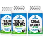 Tribulus Premium a Ashwagandha Strong – akce 1+1+1