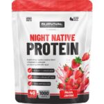 Night Native Protein – 1000 g, francouzská vanilka