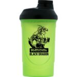 Šejkr Survival Black Dragon – 600 ml (zeleno-černý)