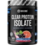 Clear Protein Isolate – 400 g, černý rybíz-grep