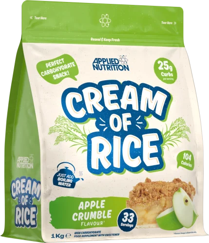 Applied Nutrition Cream of Rice 1000 g – rýžová kaše, komplexní sacharidy (vegan)